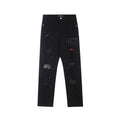 AMIRI Classic Diamond-Studded Ripped Jeans