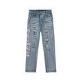 AMIRI Embroidered  Fit Skinny Jeans