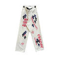 CHROME HEARTS Pantaloni Di Jeans Bianchi
