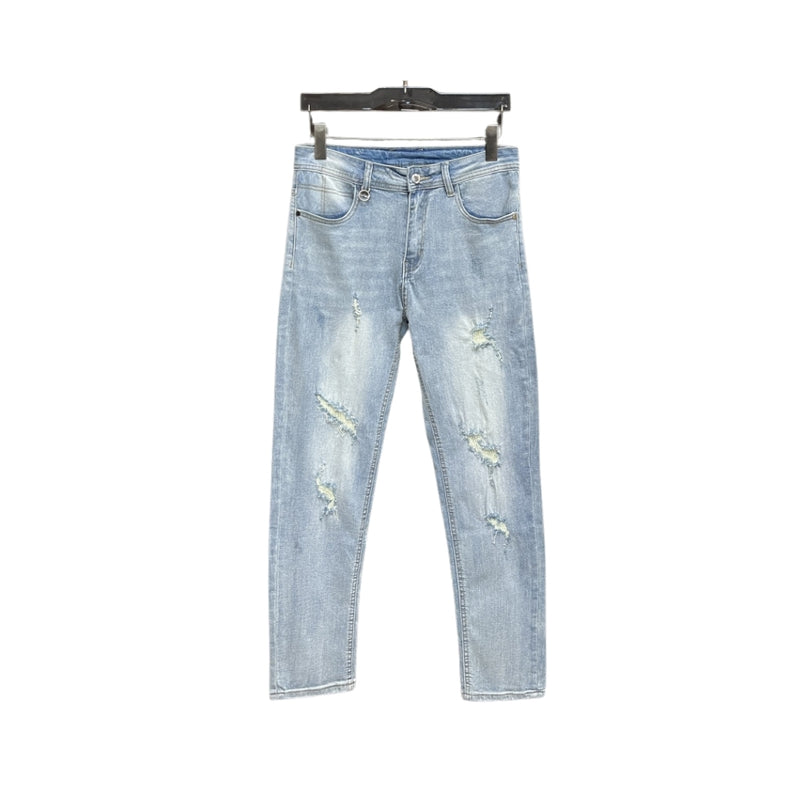 Fendi Lavaggio Chiaro Strappati Slim-Fit