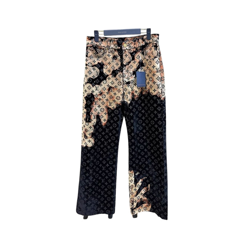 LOUIS VUITTON A Motivo Fuoco Nero/Beige
