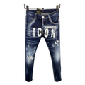 DSQUARED2 Men’s Jeans Black Hip Hop Rock Mot