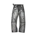 AMIRI Pantaloni a gamba dritta con pannelli effetto