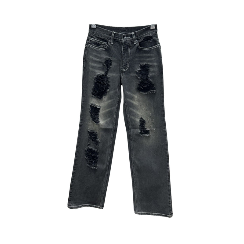 BALENCIAGA Fit Largo Effetto Usato Strappato