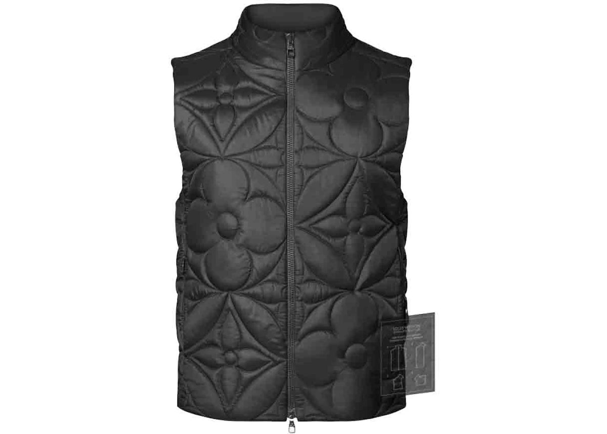 Louis Vuitton LVSE Padded Monogram Flower Gilet