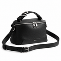 Dior Dior Archie Zipped Bag with Strap Black Grained Calfskin