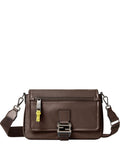 Fendi Flux Leather Messenger Bag