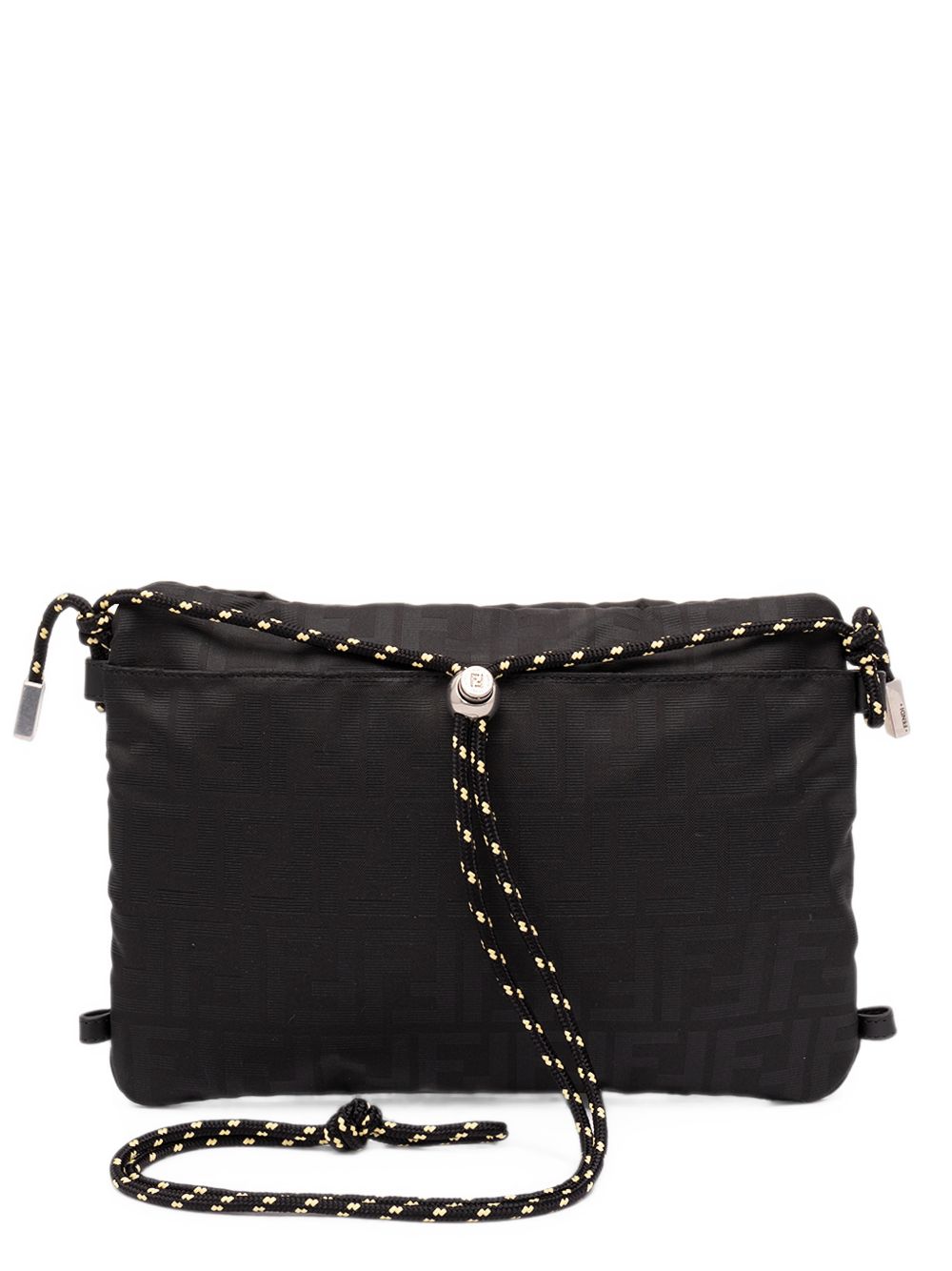 Fendi Medium FF Light Jacquard Messenger Bag