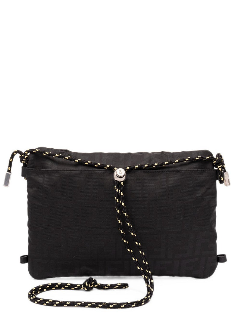 Fendi Medium FF Light Jacquard Messenger Bag