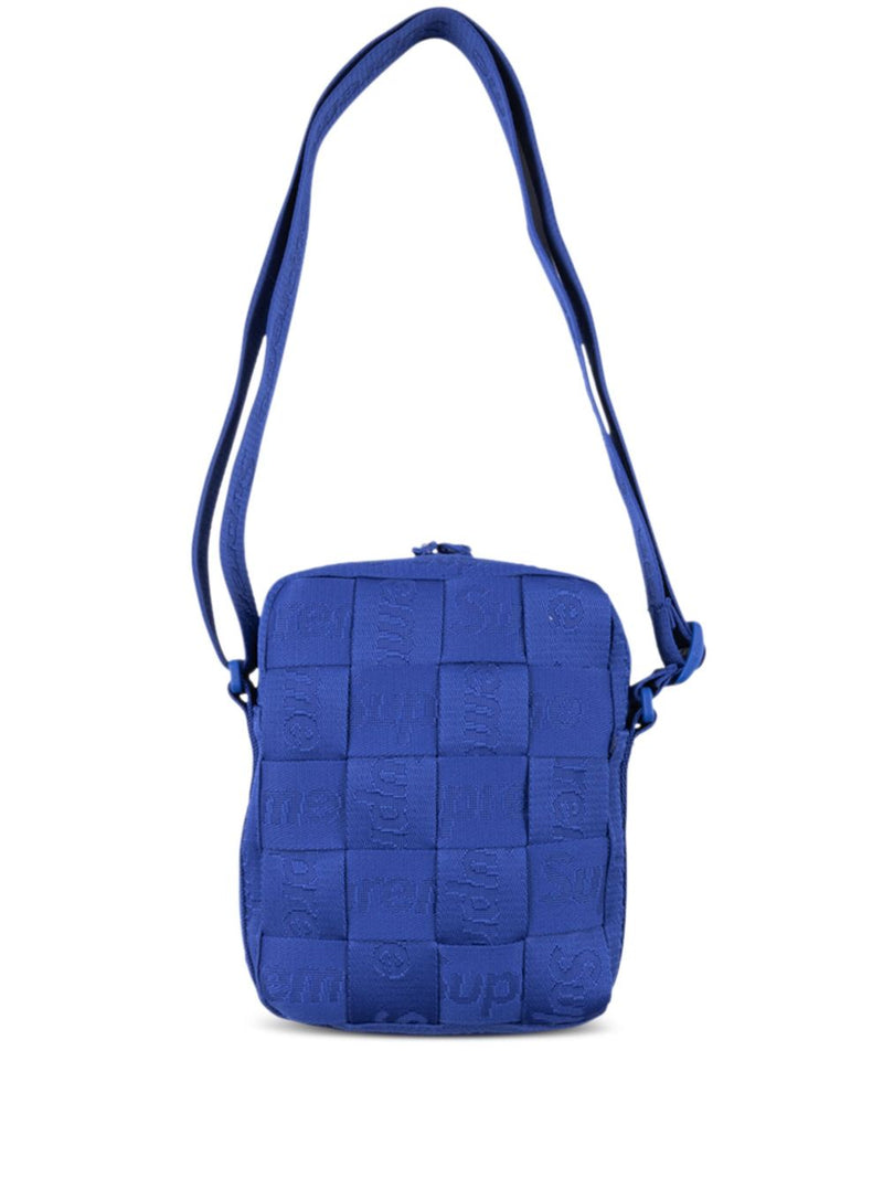Supreme Woven Shoulder Bag – Royal Blue