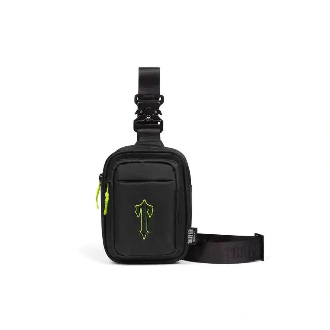 Trapstar Fracture Irongate T Bag - Black/Lime