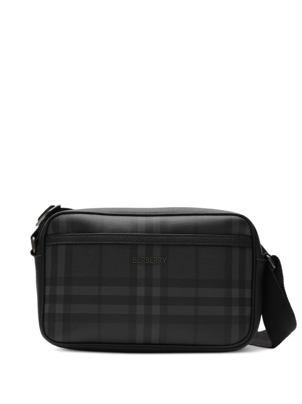 Burberry City Check Crossbody Bag – Black