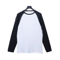 Stone Island Black and White Raglan T-Shirt