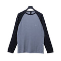 Stone Island Grey and Black Raglan T-Shirt