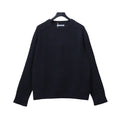 Acne Studios Felpa Girocollo Blu Scuro