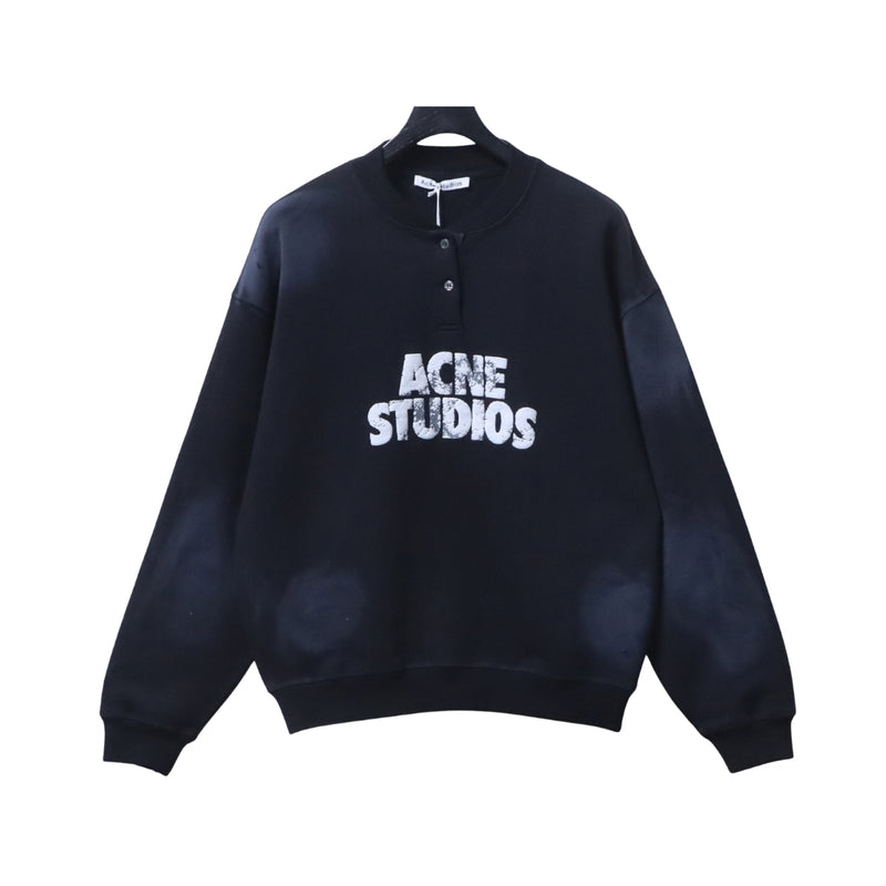 Acne Studios Logo Acne Studios Sbiadito Nera