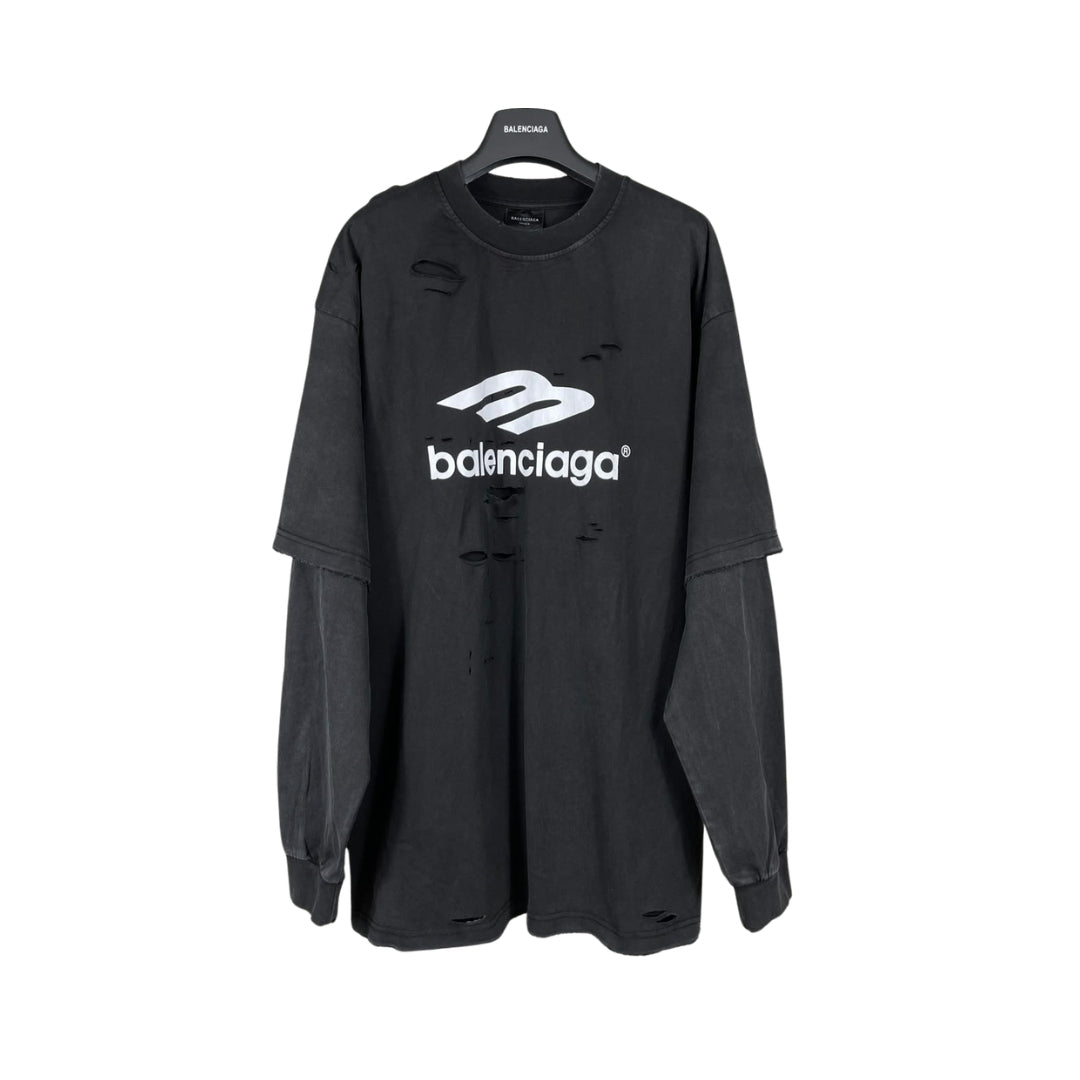 Balenciaga 3B Icona Sportiva Nera A Strati