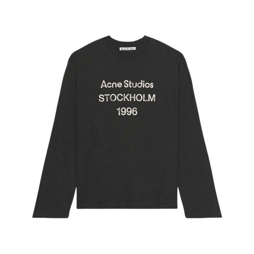 Acne Studios Logo 1996 Spruzzato Nero
