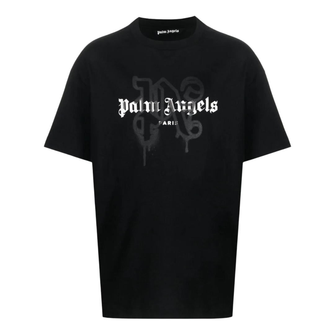 Palm Angels Paris monogram-print T-shirt
