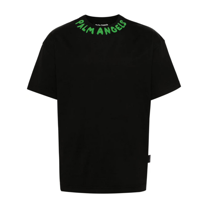 Palm Angels Logo-print T-shirt Black