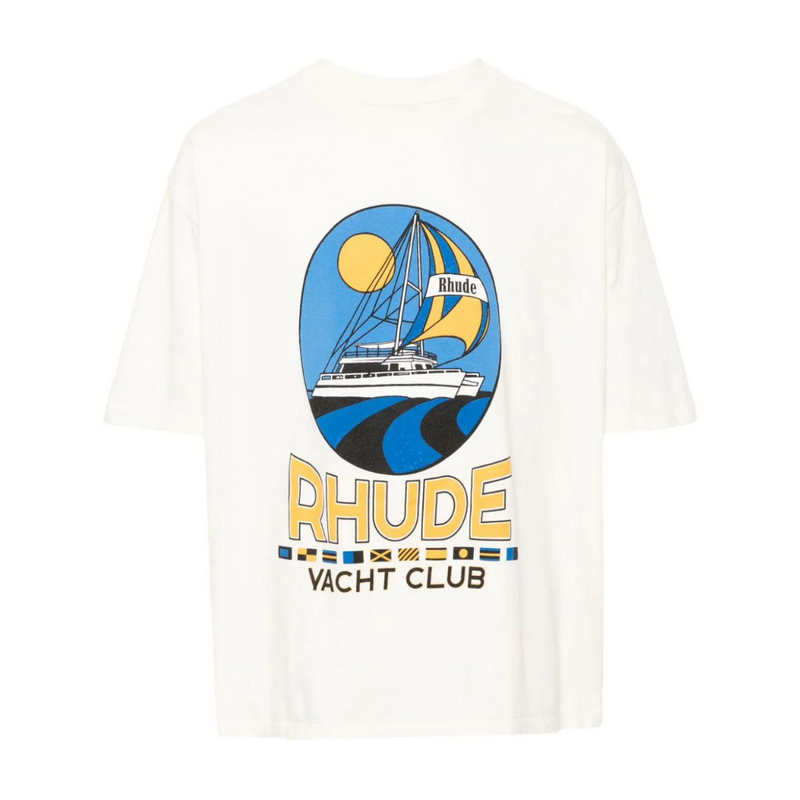 Rhude Yacht Club Printed T Shirt