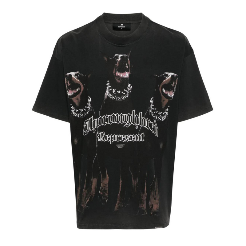 Represent Black Men Summer T-shirts Cotton