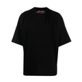 Palm Angels Double Logo T-Shirt In Black