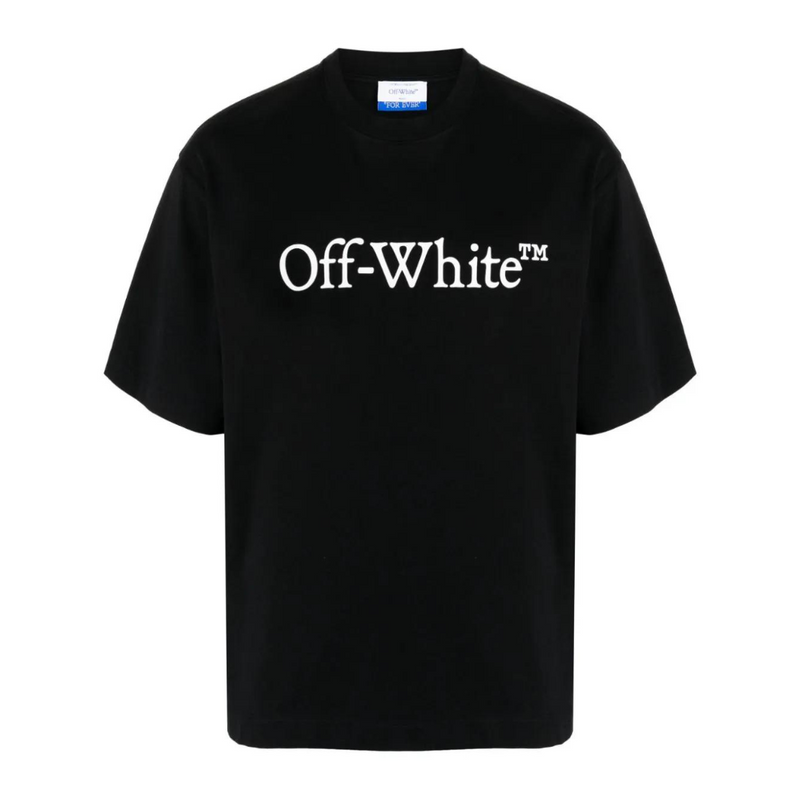 Off-White Bookish logo-print Cotton T-shirt