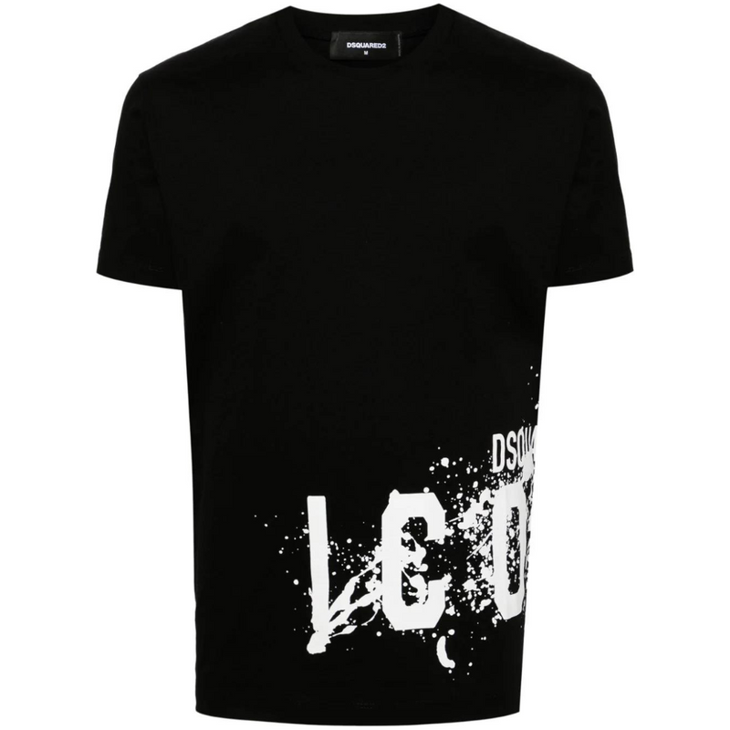 Dsquared2 Printed Cotton Jersey T-Shirt