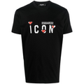 Dsquared2 Logo cotton t-shirt black