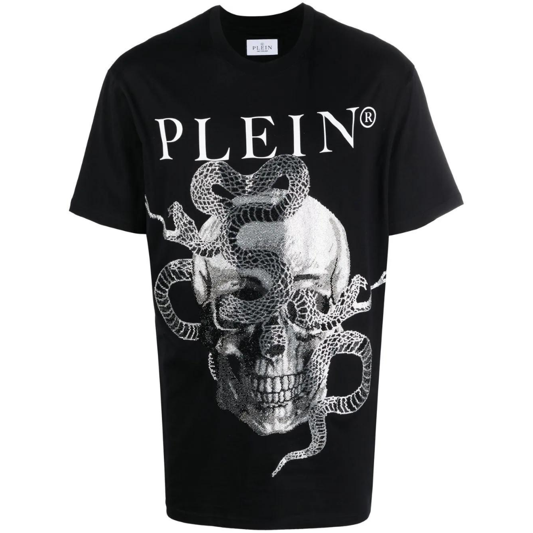 Philipp Plein Stones Snake T-shirt
