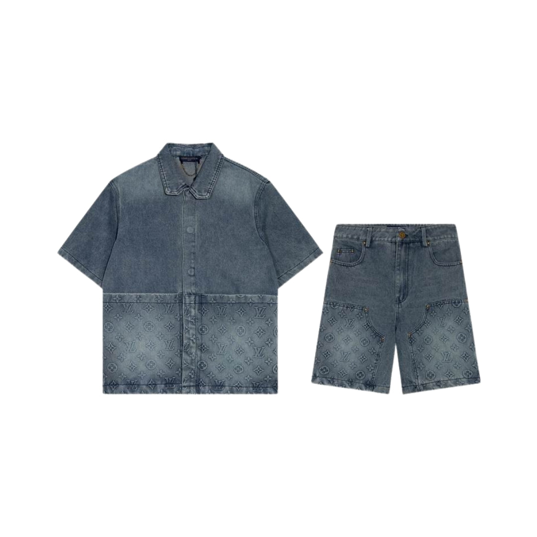 Louis Vuitton Short-Sleeved Denim