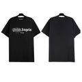 Palm Angels Logo T-Shirt In Black