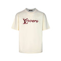 Louis Vuitton T-shirt Cream  Lovers