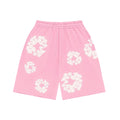 Denim Tears Shorts Cotton Wreath Pink