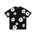 Denim Tears T-shirt White Clouds Black