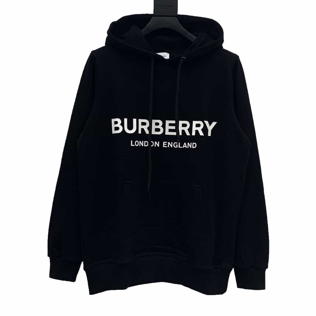 Burberry London England Black Hoodie