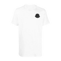 Moncler — Cotton Logo Patch T-Shirt — White