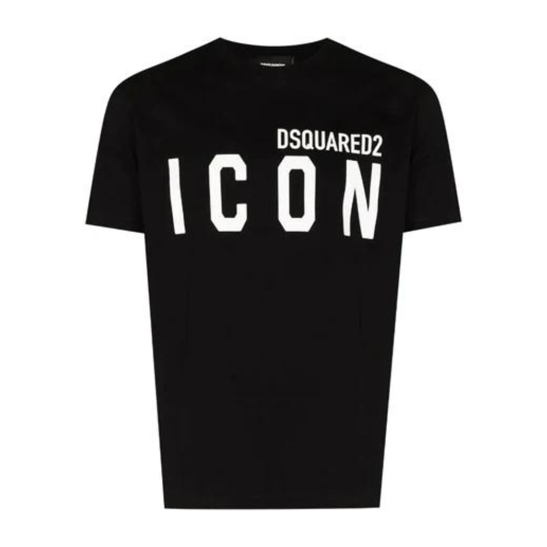 Dsquared2 Logo cotton t-shirt black