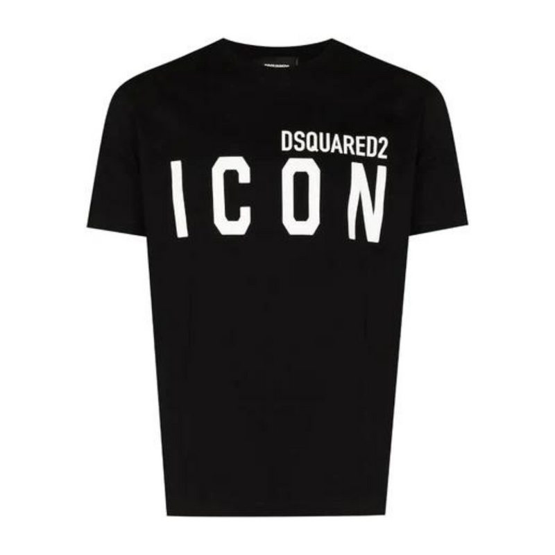 Dsquared2 Logo cotton t-shirt black