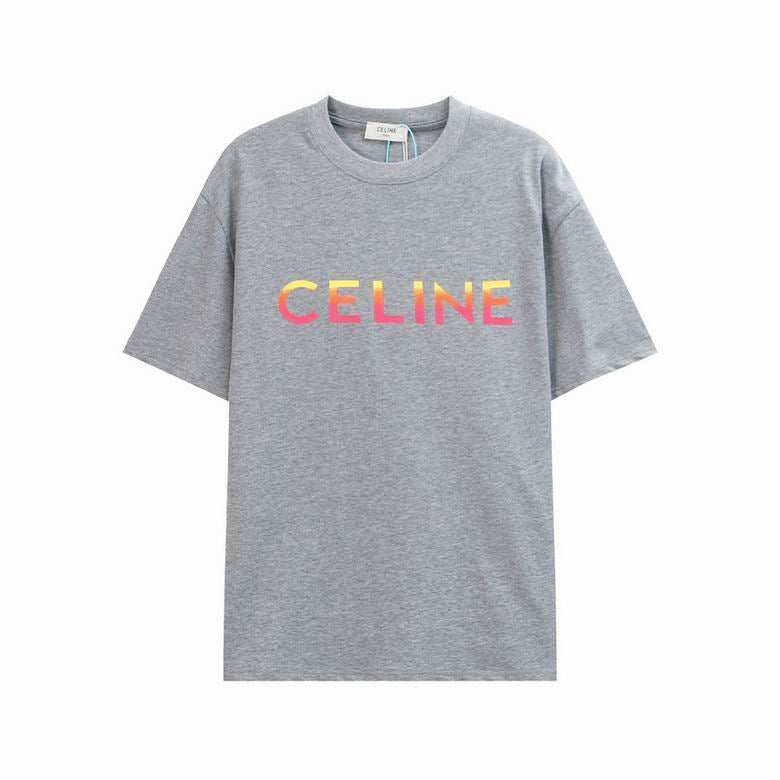 Celine Classic Printed Cotton Jersey T-Shirt
