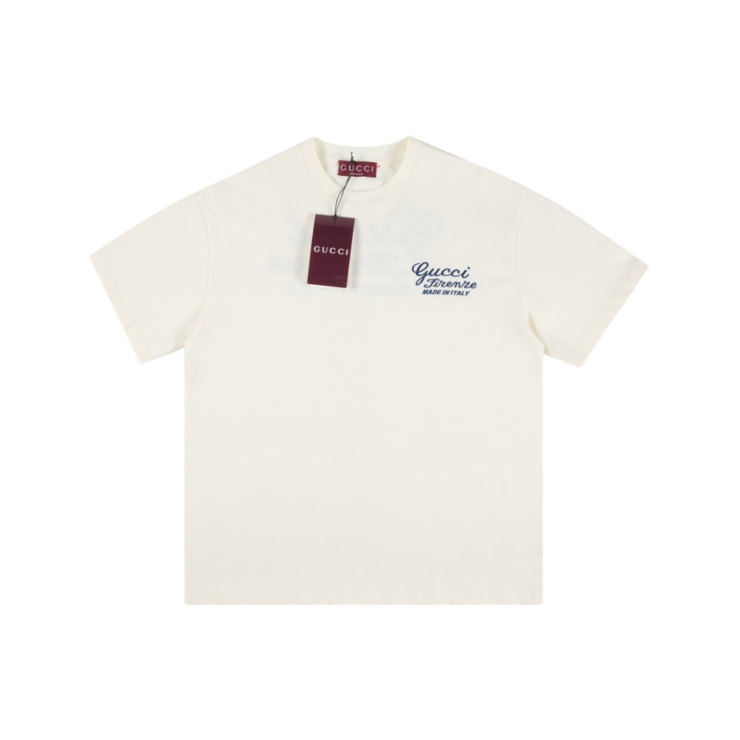 Gucci Logo-Embroidered Cotton T-Shirt