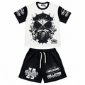 Hellstar Mask Graphic Shorts Set