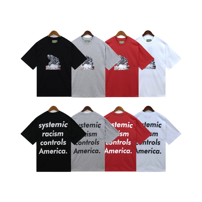 Denim Tears short-sleeved wholesale Jingle round neck T-shirts