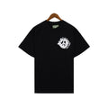Denim Tears Round Neck Short Sleeve T-Shirt Black