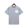 Denim Tears Round Neck Short Sleeve T-Shirt Gray