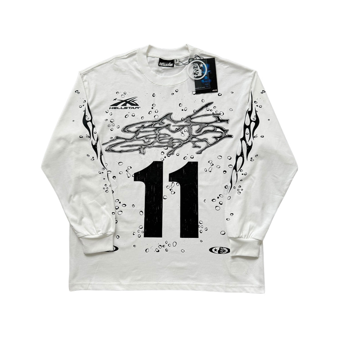 Denim Tears Long Sleeve T-Shirt White