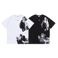 Off-White Blurred Mary Motif Black/White