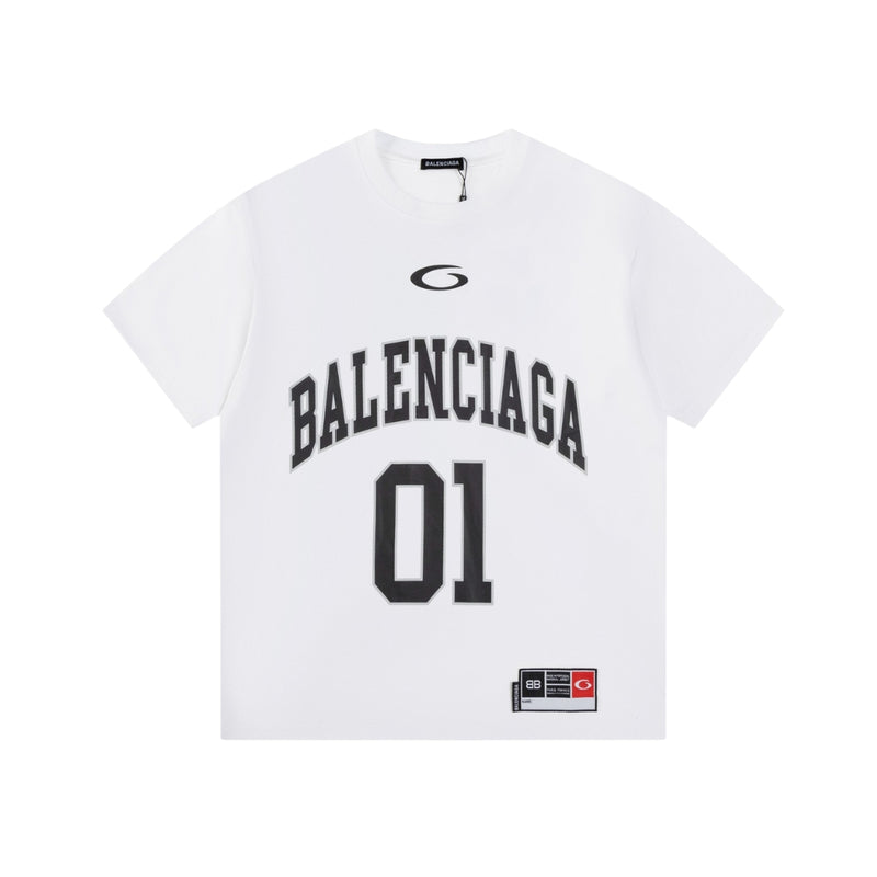 Balenciaga Basketball Series T-Shirt — White
