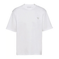 Prada T-Shirt Interlock Herren White